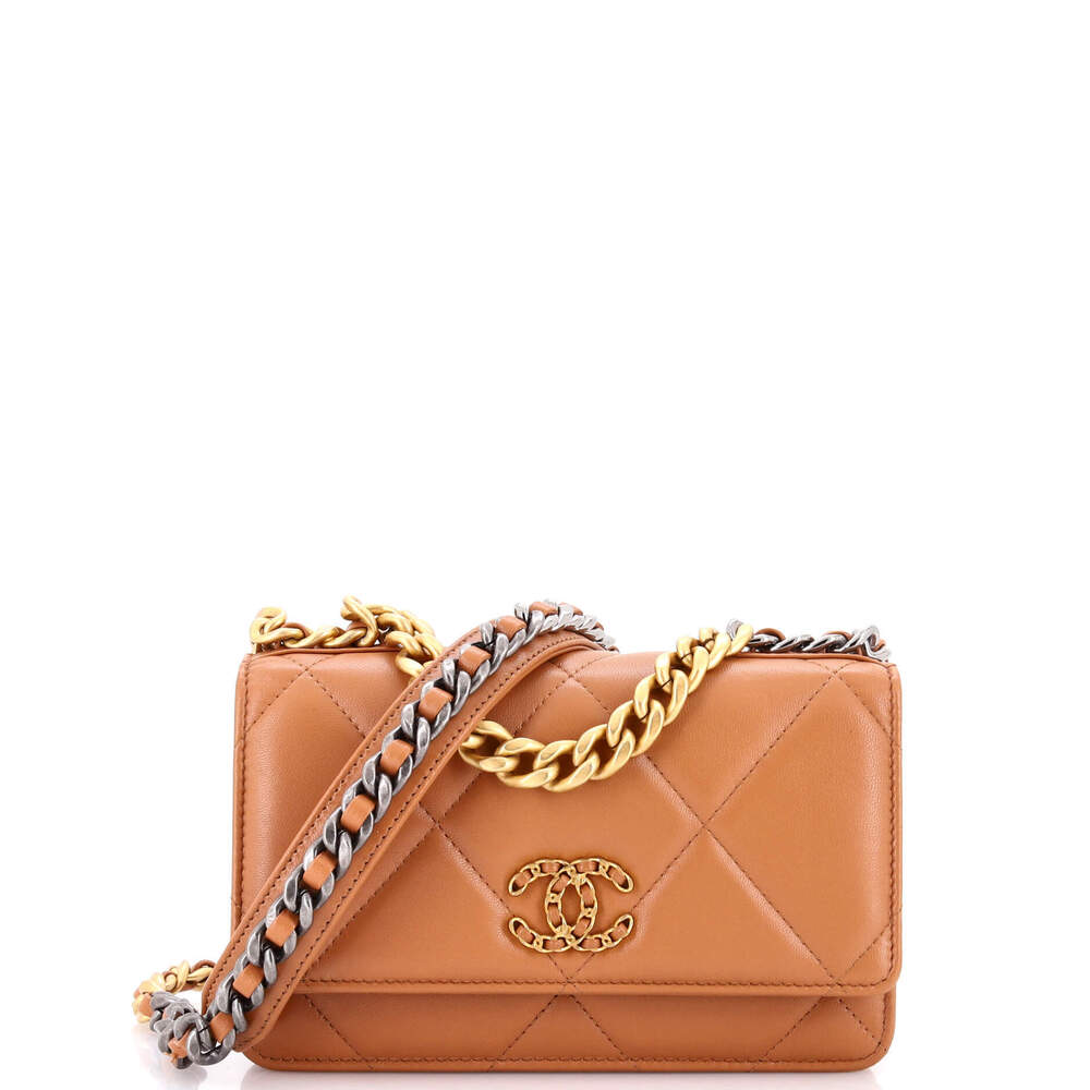 Chanel 19 Wallet on Chain Quilted Lambskin